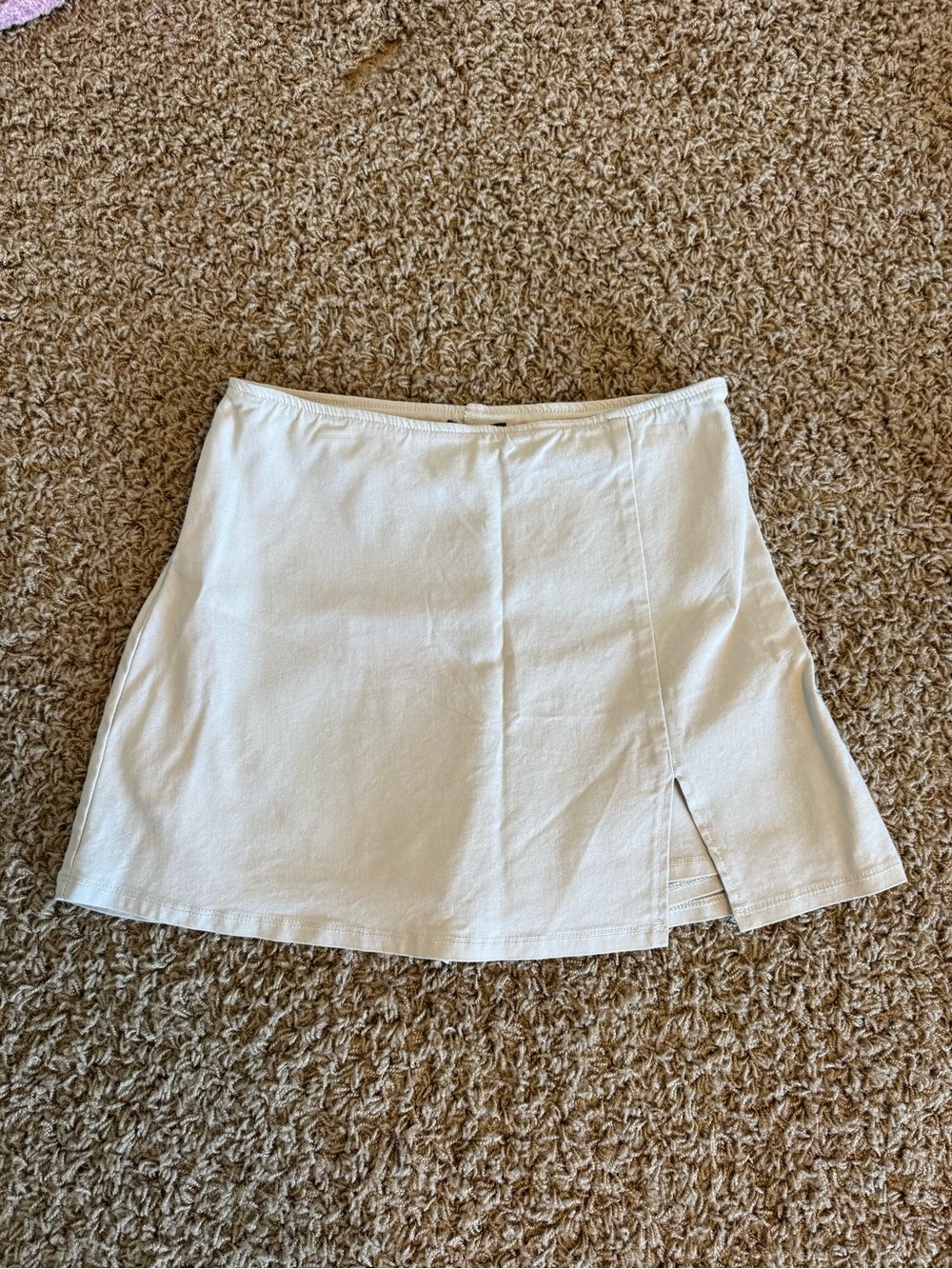 Wild Fable Beige Mini Skort with Slit
